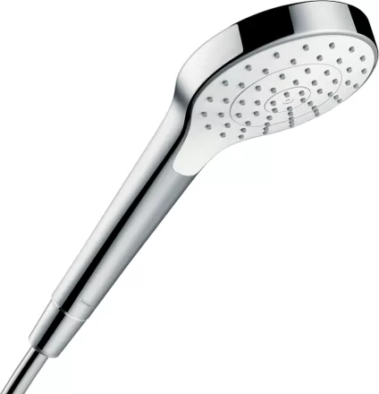Hansgrohe Croma S Kézizuhany 110 1jet Ecosmart, króm/fehér kivitelben