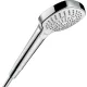 Hansgrohe Croma Select E Multi kézizuhany Ecosmart króm/fehér kivitelben