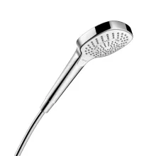   Hansgrohe Croma Select E kézizuhany Vario EcoSmart 9 l/perc, króm/fehér 26813400
