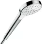 Hansgrohe Croma Select E kézizuhany Vario EcoSmart, króm/fehér kivitelben