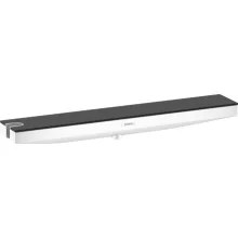   Hansgrohe Rainfinity Fali kimenet integrált polccal, bal oldali zuhanytartóval, matt fehér 26843700