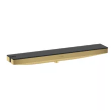   Hansgrohe Rainfinity Fali kimenet integrált polccal, bal oldali zuhanytartóval, polírozott arany hatású 26843990