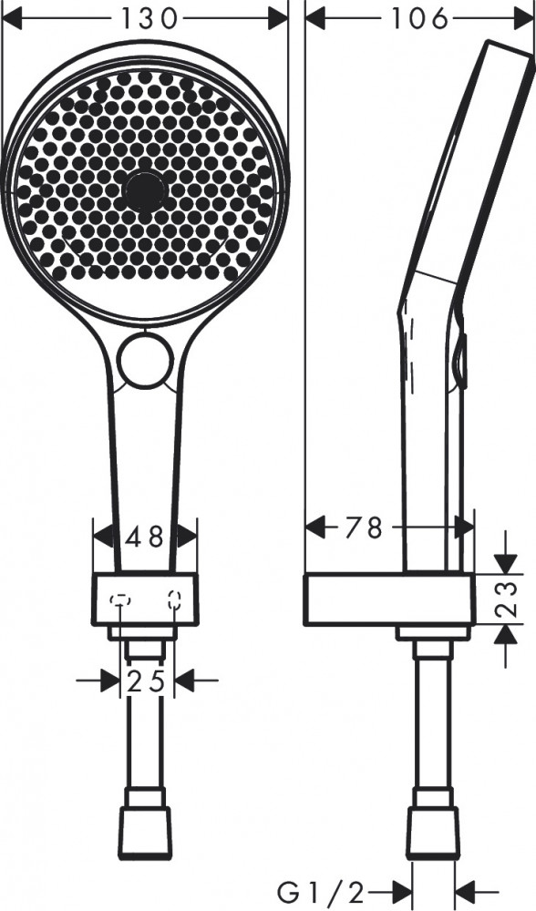 Hansgrohe Rainfinity Zuhanytarto Szett 130 3jet 160 Cm Es Zu
