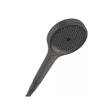   Hansgrohe Rainfinity 3 funkciós kézizuhany 130 EcoSmart+, szálcsiszolt fekete/króm 26862340