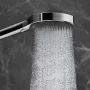 Hansgrohe Rainfinity 130 3jet kézizuhany szálcsiszolt fekete króm kivitelben