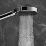 Hansgrohe Rainfinity 130 3jet kézizuhany szálcsiszolt fekete króm kivitelben