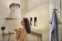 Hansgrohe Rainfinity kézizuhany 130 EcoSmart szálcsiszolt bronz kivitelben