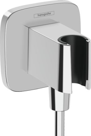 Hansgrohe FixFit Q zuhanytartó fali csatlakozóval, króm 26887000