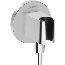   Hansgrohe FixFit Porter S zuhanytartó fali csatlakozóval, króm 26888000