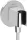 Hansgrohe FixFit Porter S zuhanytartó fali csatlakozóval, króm 26888000