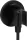 Hansgrohe FixFit Porter S zuhanytartó fali csatlakozóval, matt fekete 26888670