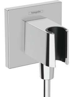   Hansgrohe FixFit Porter E zuhanytartó fali csatlakozóval, króm 26889000