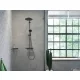 Hansgrohe Croma Select S zuhanyrendszer termosztáttal és kézizuhannyal, fekete/króm 26890340