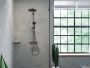 Hansgrohe Croma Select S zuhanyrendszer termosztáttal és kézizuhannyal, fekete/króm 26890340