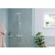 Hansgrohe Croma Select S zuhanyrendszer termosztáttal és kézizuhannyal, matt fehér 26890700