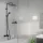 Hansgrohe Vernis Shape zuhanyrendszer 240 termosztáttal, matt fekete 26900670