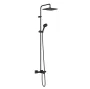 Hansgrohe Vernis Shape zuhanyrendszer 240 termosztáttal, matt fekete 26900670