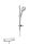 Hansgrohe Raindance Select S zuhanyrendszer termosztáttal, 65 cm-es zuhanyrúddal, króm/fehér 27036400