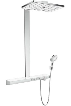 Hansgrohe Rainmaker Select 460 3jet fehér/króm zuhanyrendszer 27106400