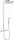 Hansgrohe Hansgrohe Raindance E 360 1jet fehér/króm zuhanyrendszer 27112400