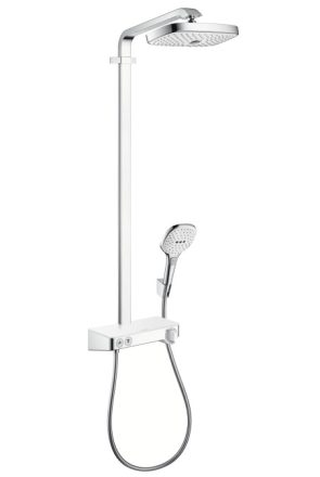 Hansgrohe Raindance Select E 300 2jet fehér/króm zuhanyrendszer 27126400