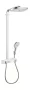 Hansgrohe Raindance Select E 300 3jet fehér/króm zuhanyrendszer 27127400