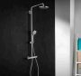 Hansgrohe Croma zuhanyrendszer 220 1jet termosztáttal, króm 27185000