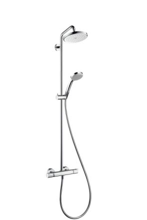 Hansgrohe Croma zuhanyrendszer 220 1jet termosztáttal, Ecosmart, króm 27188000