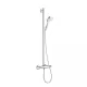 Hansgrohe Croma Select SemiPipe Multi termosztáttal, króm/fehér 27247400