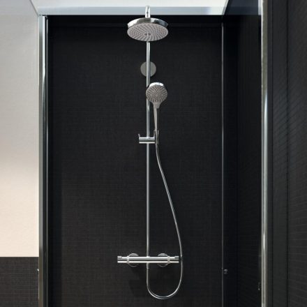 Hansgrohe Croma Select S 180 2jet fehér/króm zuhanyrendszer 27253400