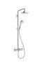 Hansgrohe Croma Select S 180 2jet fehér/króm zuhanyrendszer 27253400