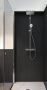 Hansgrohe Crometta E zuhanyrendszer termosztáttal 240 1jet, Ecosmart, króm 27281000