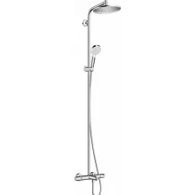   Hansgrohe Crometta S zuhanyrendszer 240, 1jet, kádtermosztáttal, króm 27320000