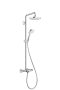 Hansgrohe Croma Select E zuhanyrendszer 180 2jet fehér/króm 27352400