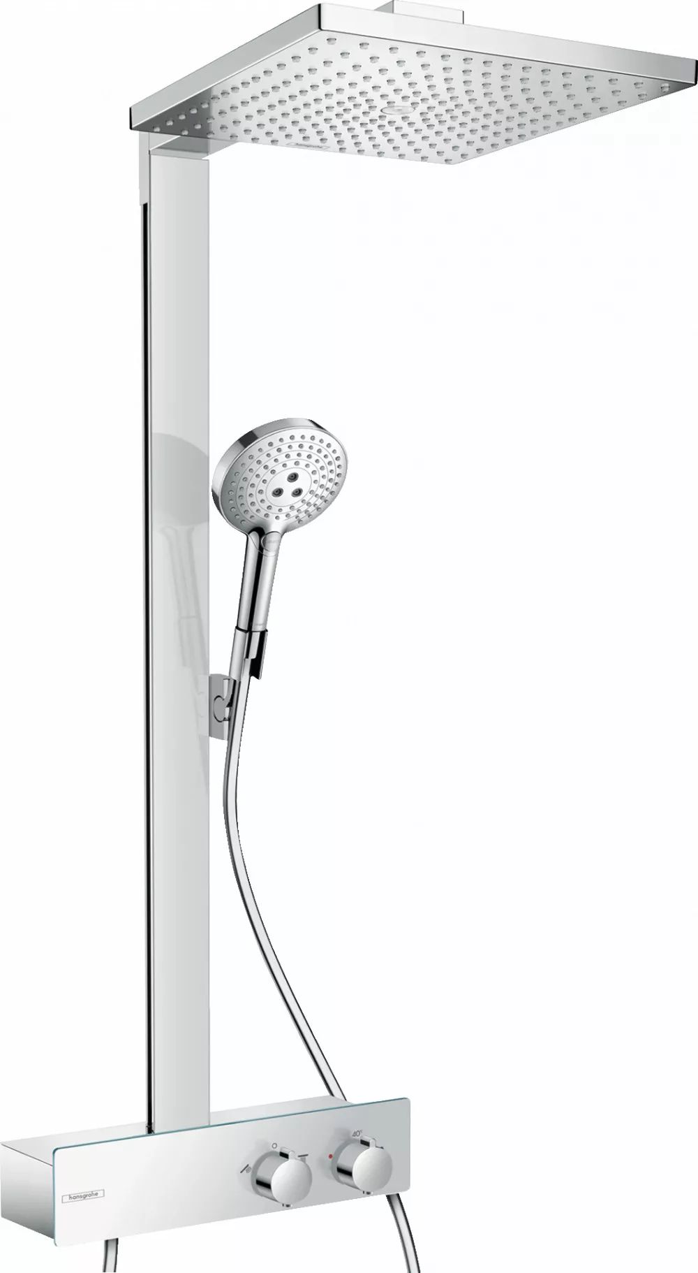 Hansgrohe Raindance E Colonna Doccia 300 1 Getto Con ShowerTablet 350, Cromo, 27361000 - View #9