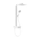 Hansgrohe Raindance E 300 zuhanyrendszer termosztátos csapteleppel EcoSmart, matt fehér 27362700