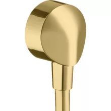   Hansgrohe Fixfit fali polírozott arany hatású csatlakozó 27454990