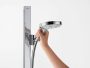 Hansgrohe Raindance Select S króm zuhanyszett 120 3jet 150cm-es zuhanyrúddal és szappantartóval 27646000