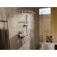 Hansgrohe Raindance Select S fehér/króm zuhanyszett 120 3jet 90cm-es zuhanyrúddal és szappantartóval 27648400