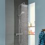 Hansgrohe Croma E zuhanyrendszer 280 1jet termosztáttal, EcoSmart, króm 27660000