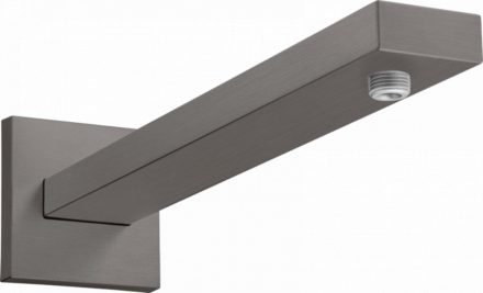 Hansgrohe Square szálcsiszolt fekete/króm zuhanykar 389 mm 27694340