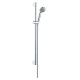 Hansgrohe Crometta 85 zuhanyszett Vario 65 cm-es zuhanyrúddal, króm 27763000