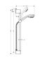 Hansgrohe Crometta 85 Multi/Unica'Crometta zuhanyszett 0,65m 27767000