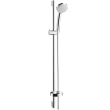   Hansgrohe Croma 100 zuhanyszett Vario 90 cm-es zuhanyrúddal és szappantartóval, króm 27771000
