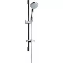   Hansgrohe Croma 100 zuhanyszett Vario 65 cm-es zuhanyrúddal és szappantartóval, króm 27772000
