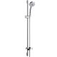 Hansgrohe Croma 100 Zuhanyszett Multi 90 cm-es zuhanyrúddal és szappantartóval, króm 27774000