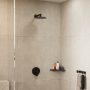 Hansgrohe Vernis Blend Zuhanykar 24 cm matt fekete 27809670