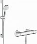 Hansgrohe Crometta zuhanyrendszer Vario 65 cm zuhanyrúddal és termosztáttal, króm/fehér 27812400