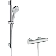   Hansgrohe Croma Select S Temosztátos csaptelep Vario 72 cm-es zuhanyrúddal 27833400