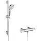 Hansgrohe Croma Select S Temosztátos csaptelep Vario 72 cm-es zuhanyrúddal 27833400